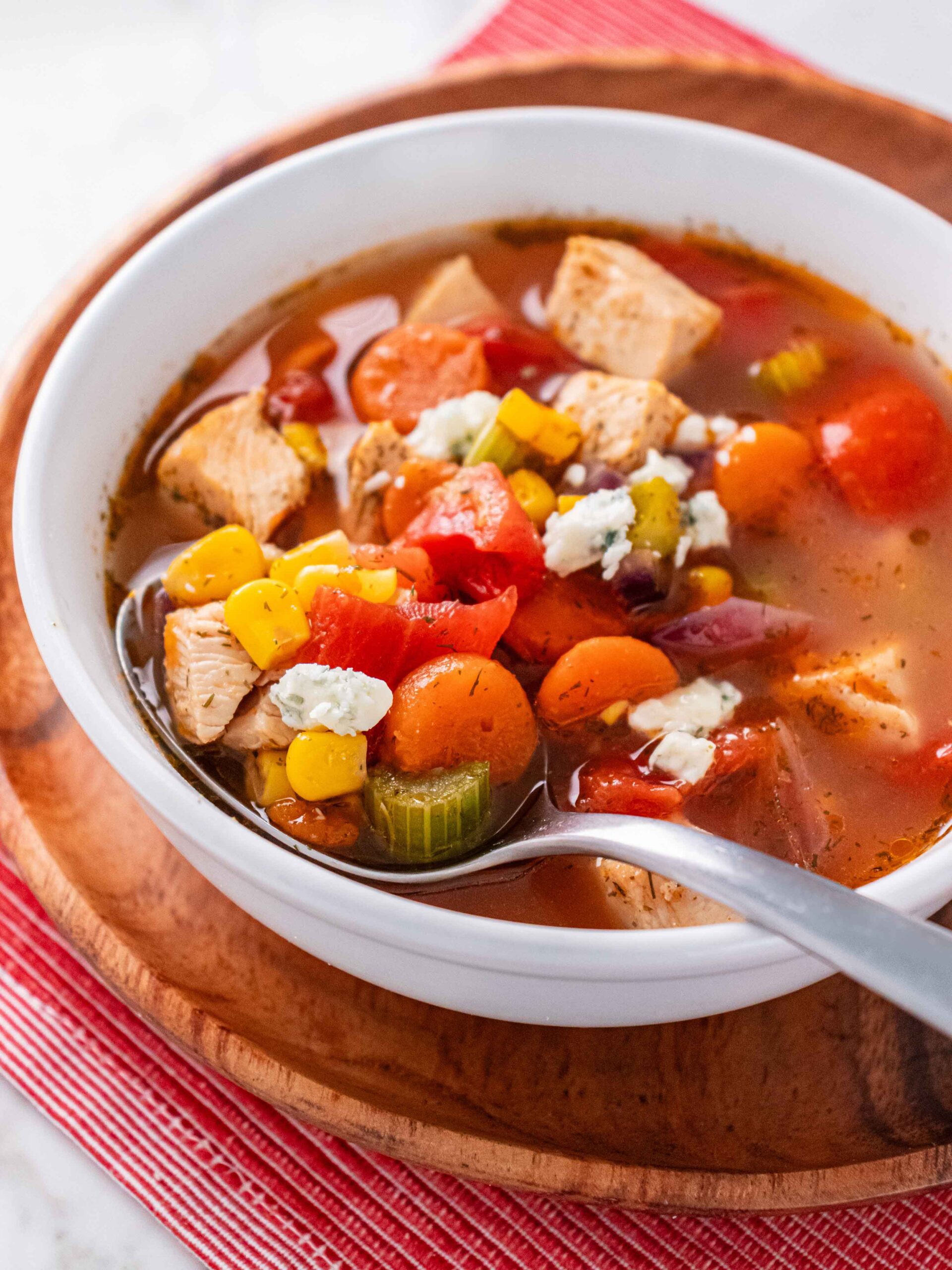 
              Spicy Buffalo Chicken Stew 