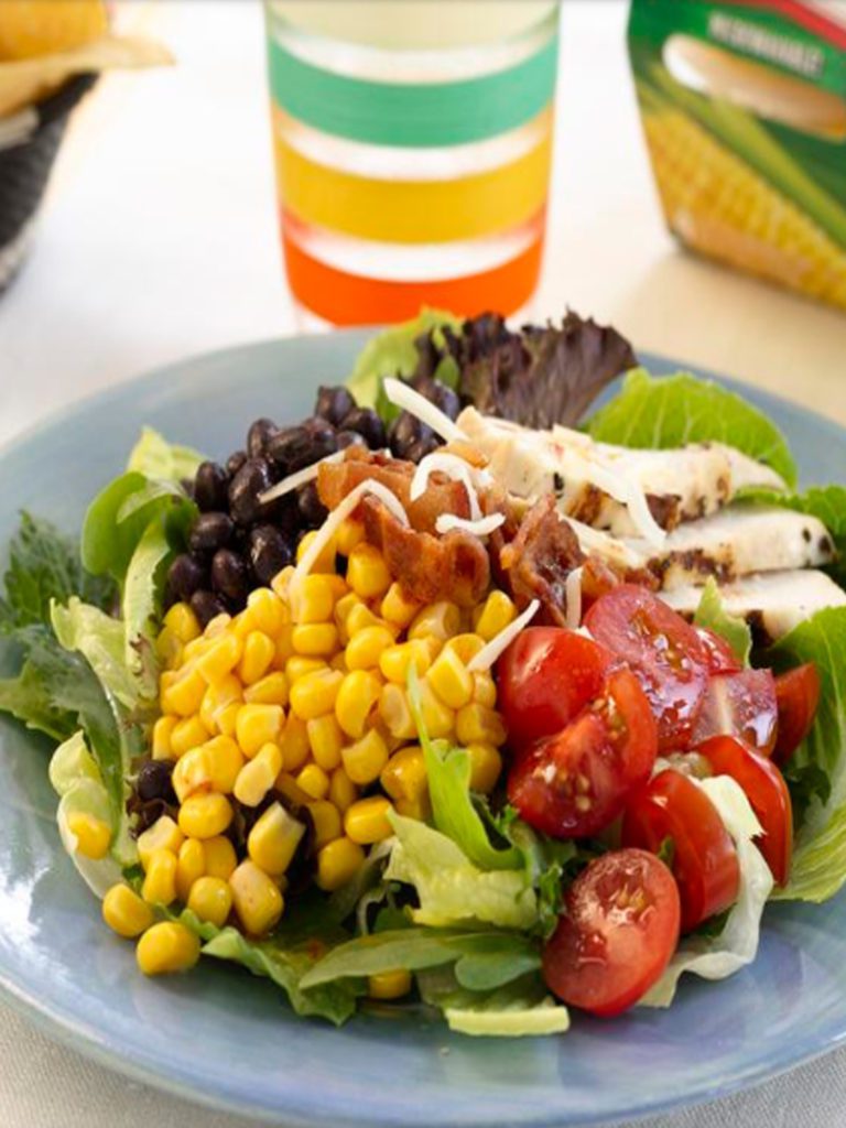 Mexican Chicken and Corn Salad