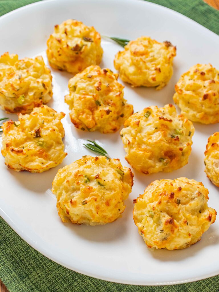 Rosemary Scallion Potato Puffs