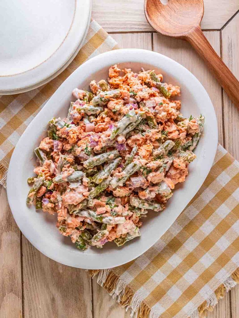 Salmon and Dill Green Bean Salad