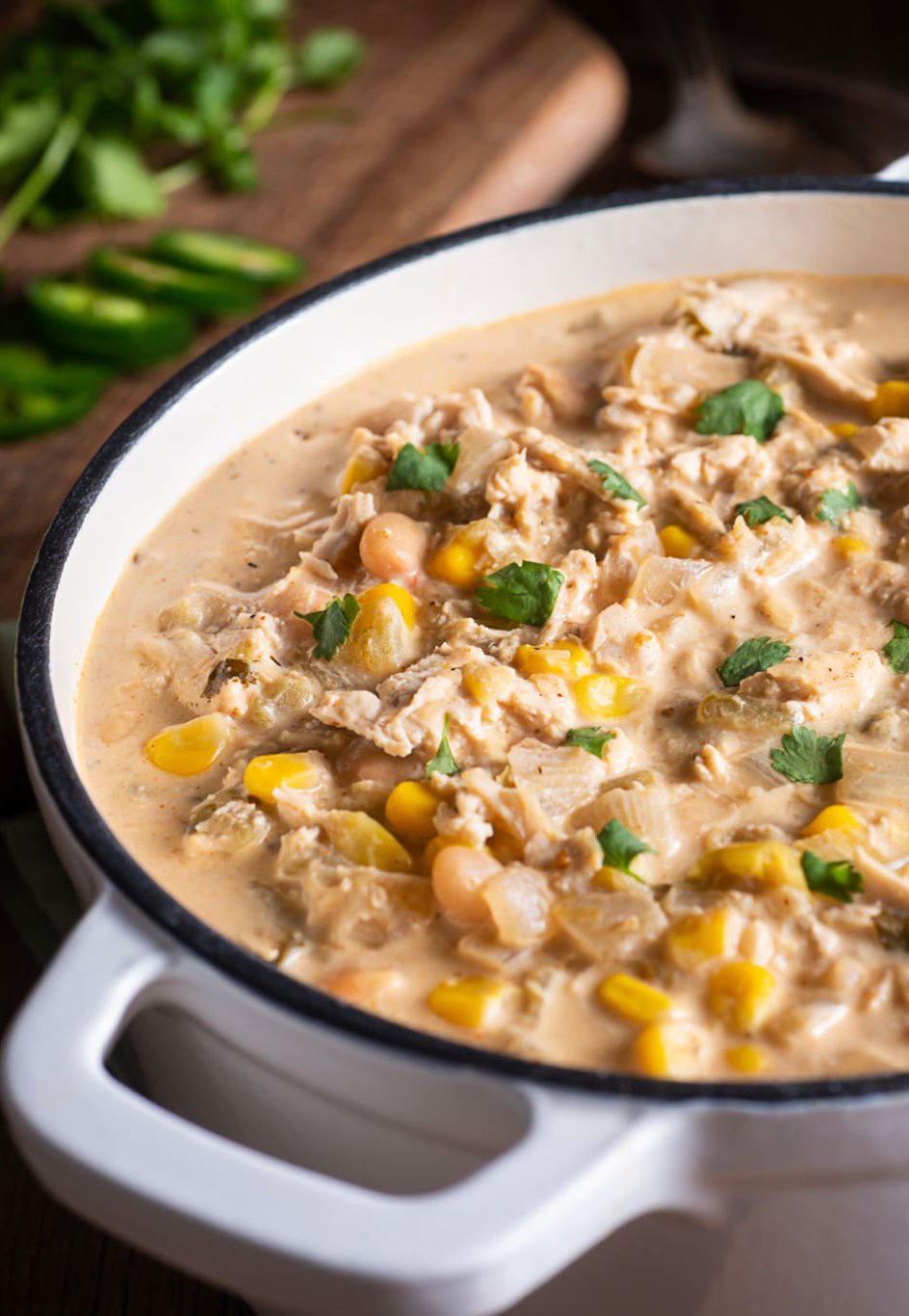 Winter White Chicken Chili - Libby's Vegetables