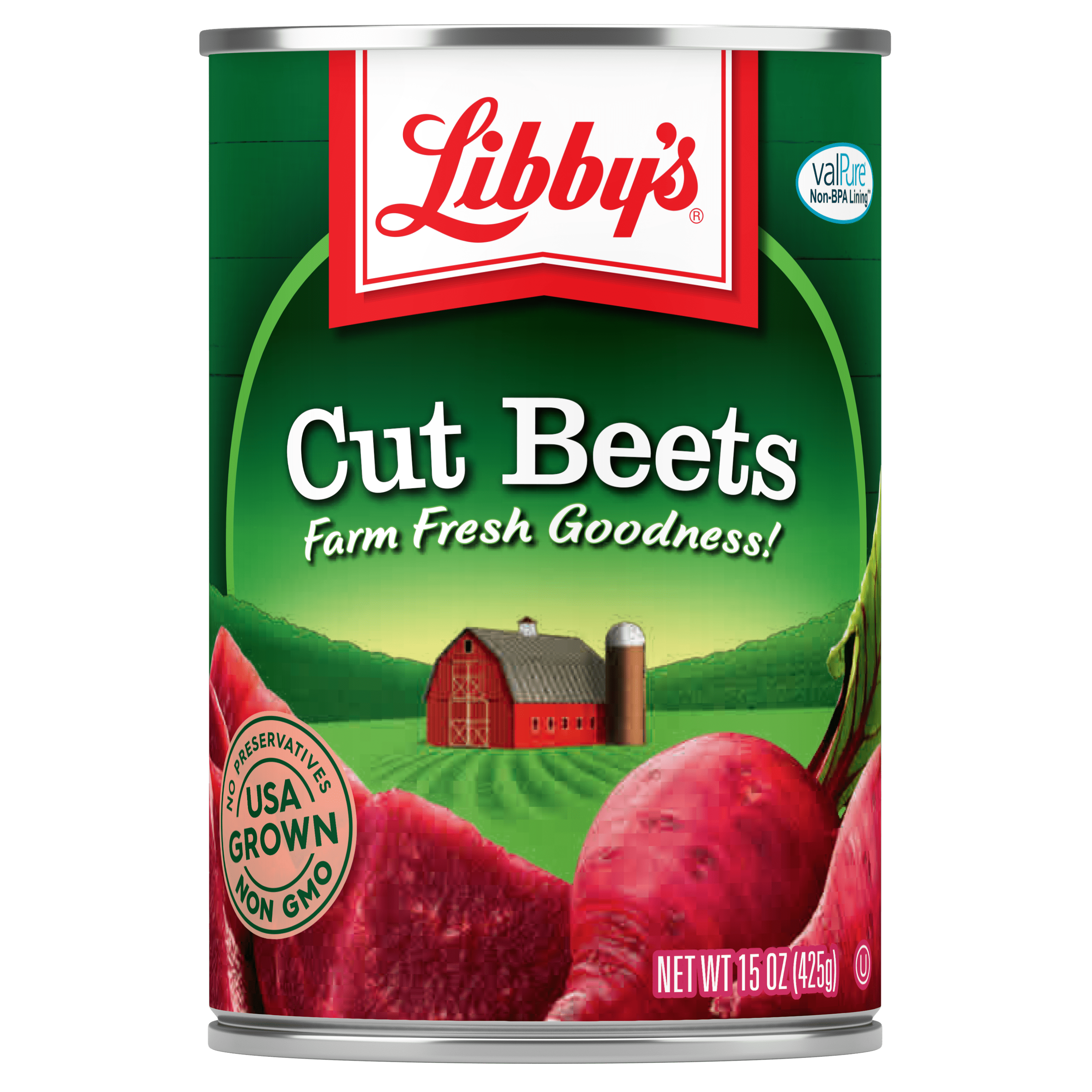 Libby's Cut Beets, 15 oz. can, canned beets