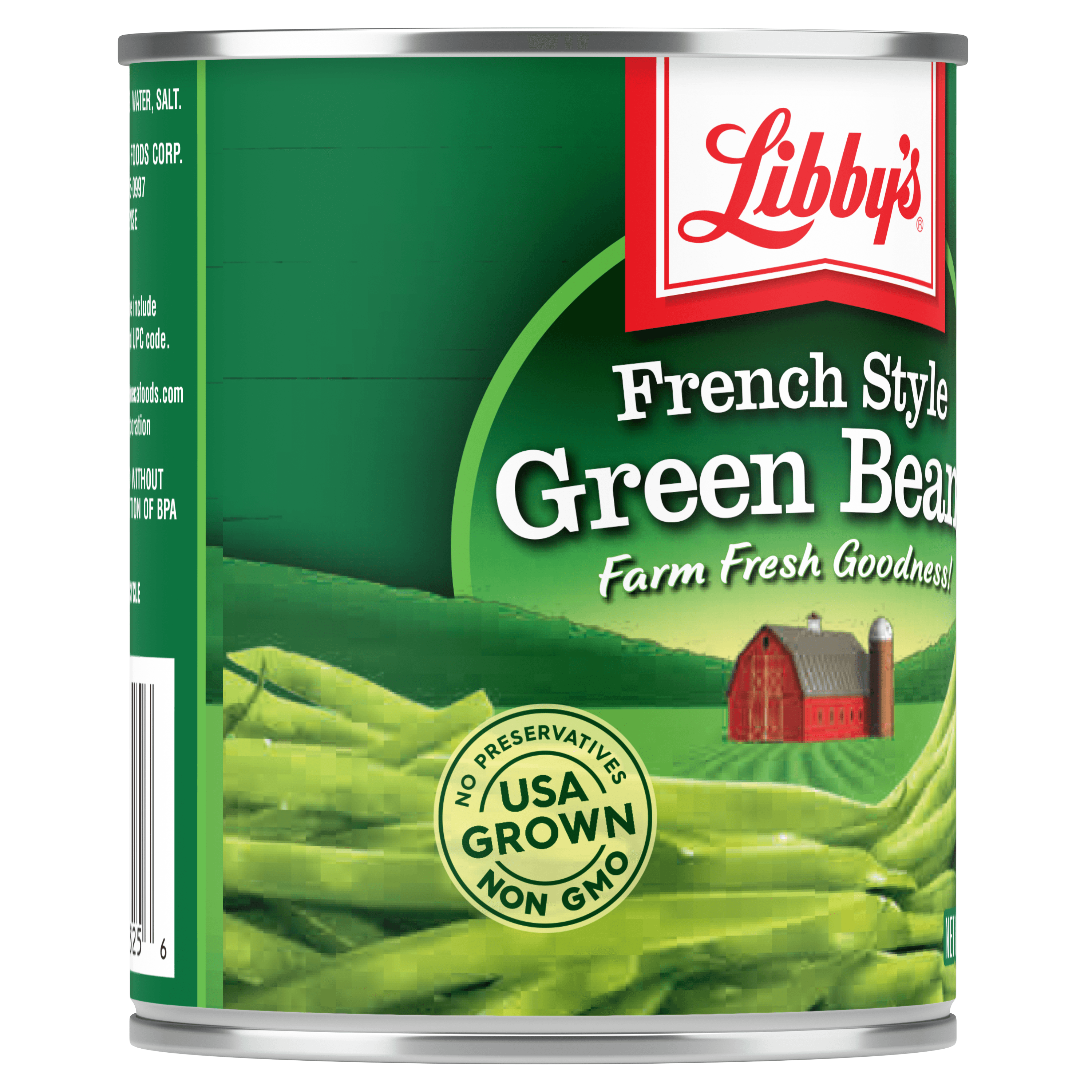 French Style Green Beans, 8 oz. Easy-Open Can