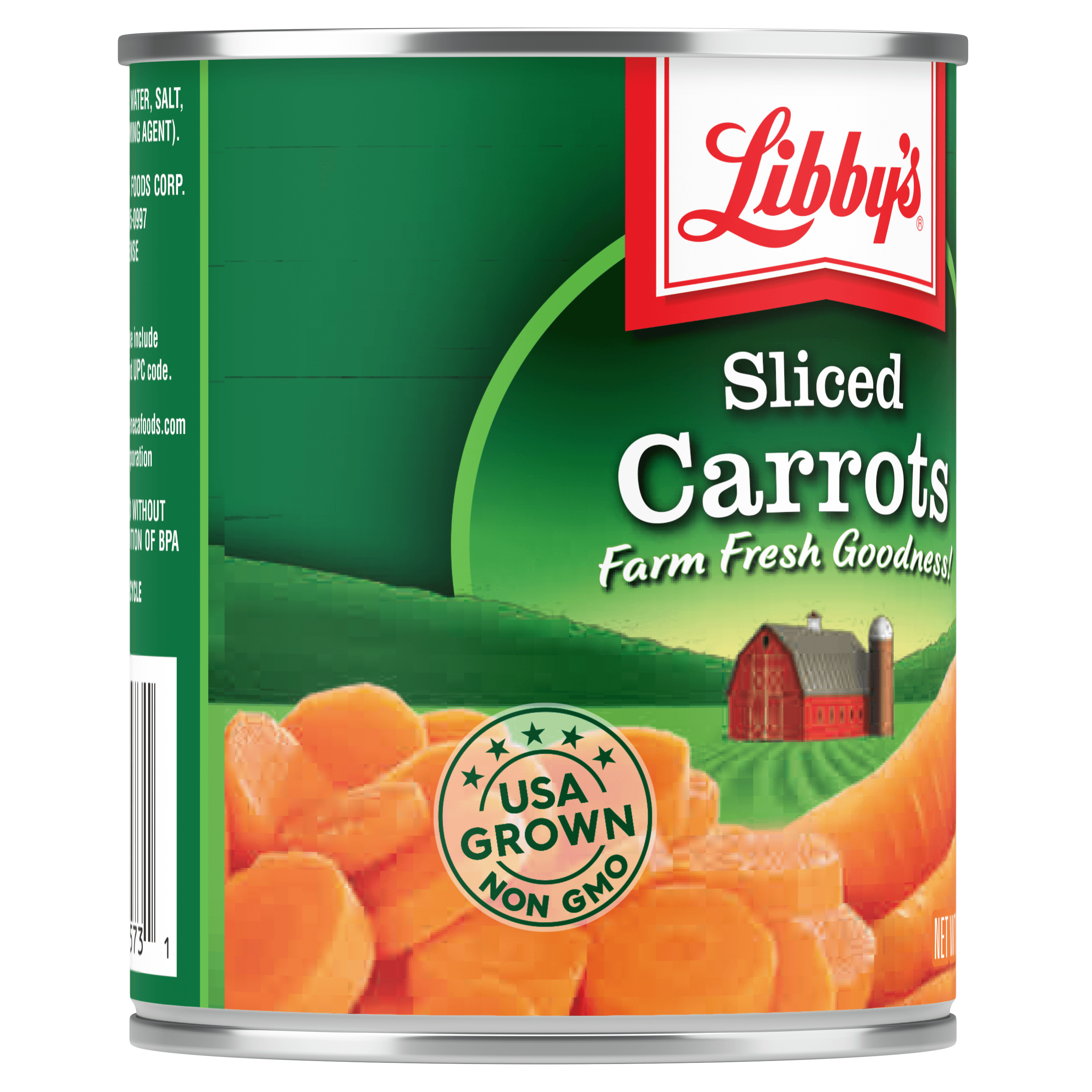 Sliced Carrots, 8.25 oz. Easy-Open Can