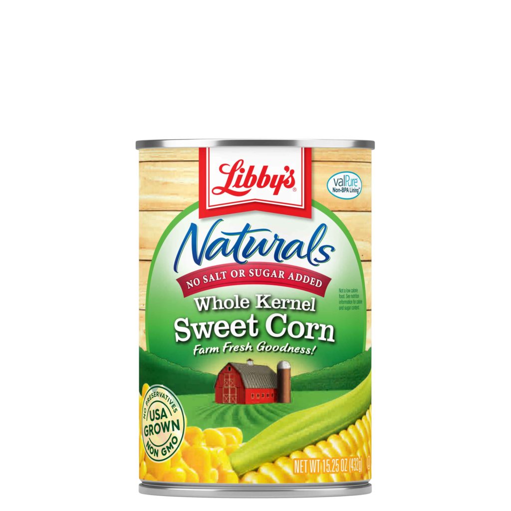 Naturals Whole Kernel Sweet Corn, 15.25 oz.