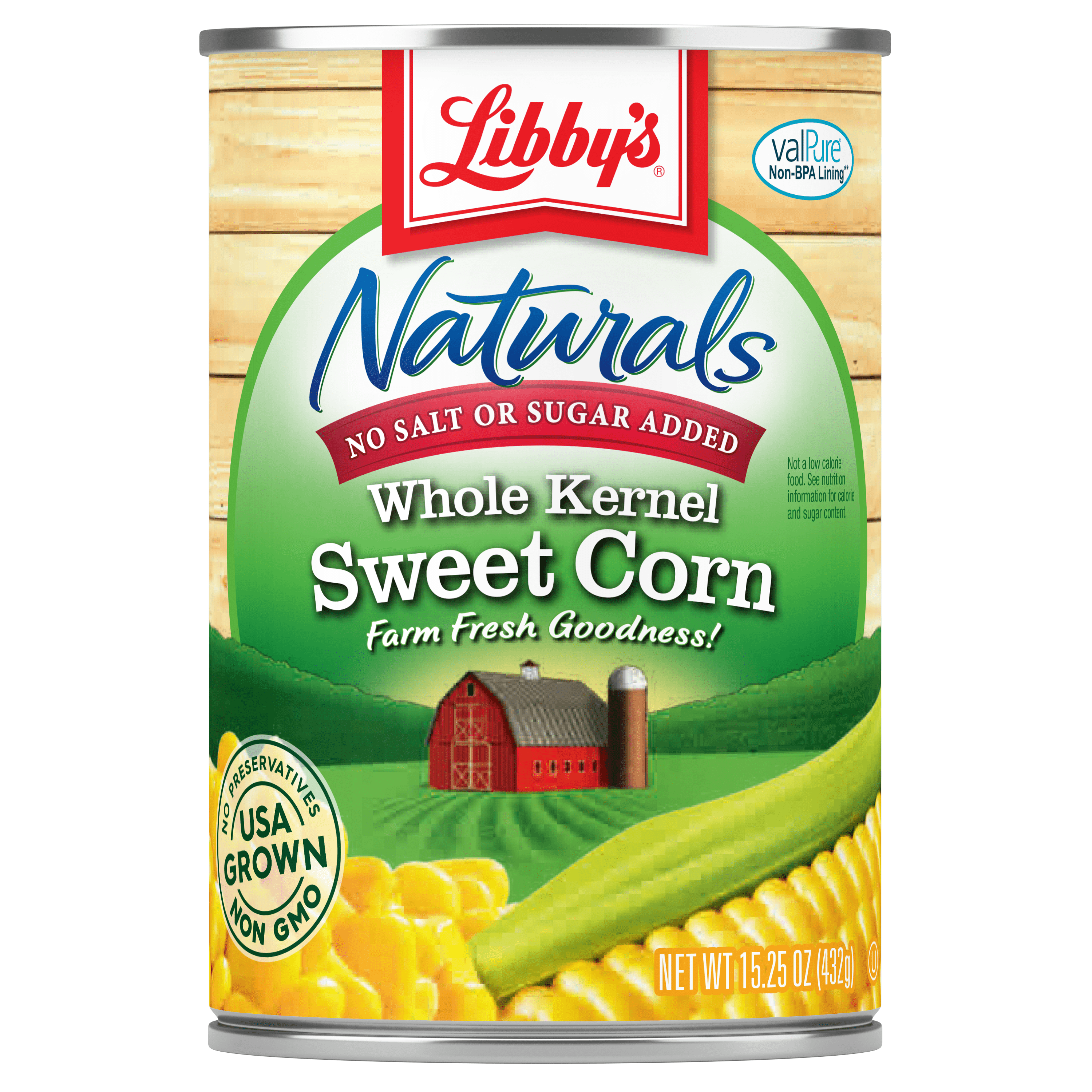Naturals Whole Kernel Sweet Corn, 15.25 oz.