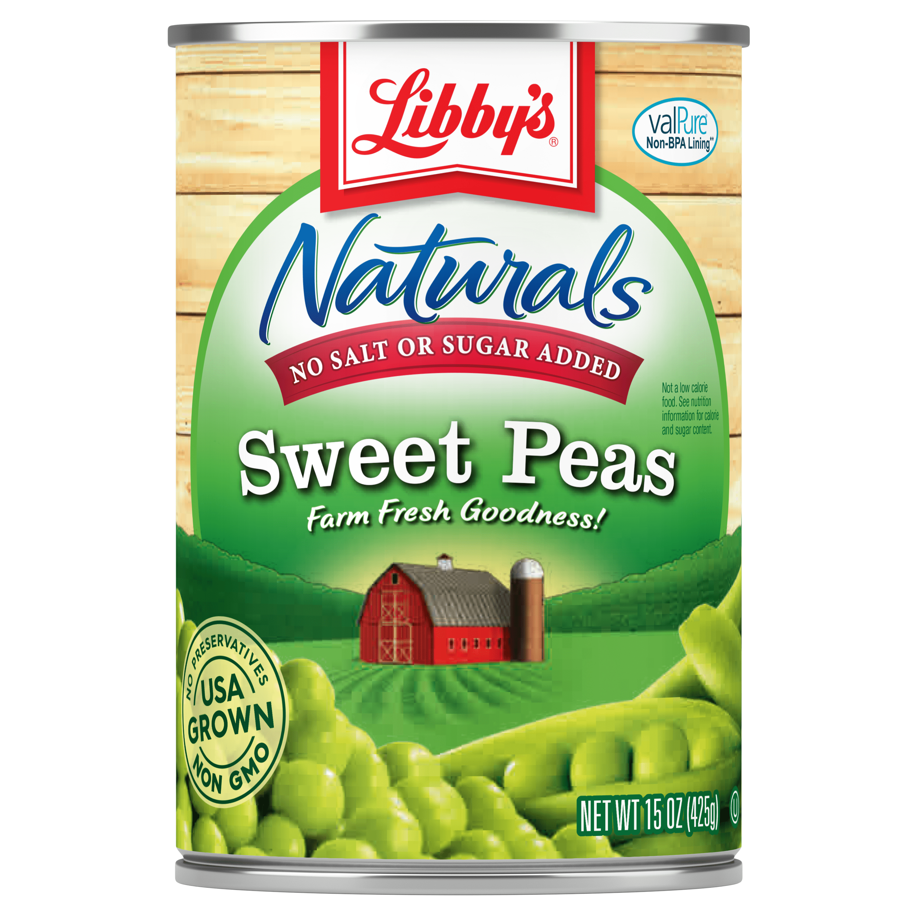Naturals Sweet Peas, 15 oz.
