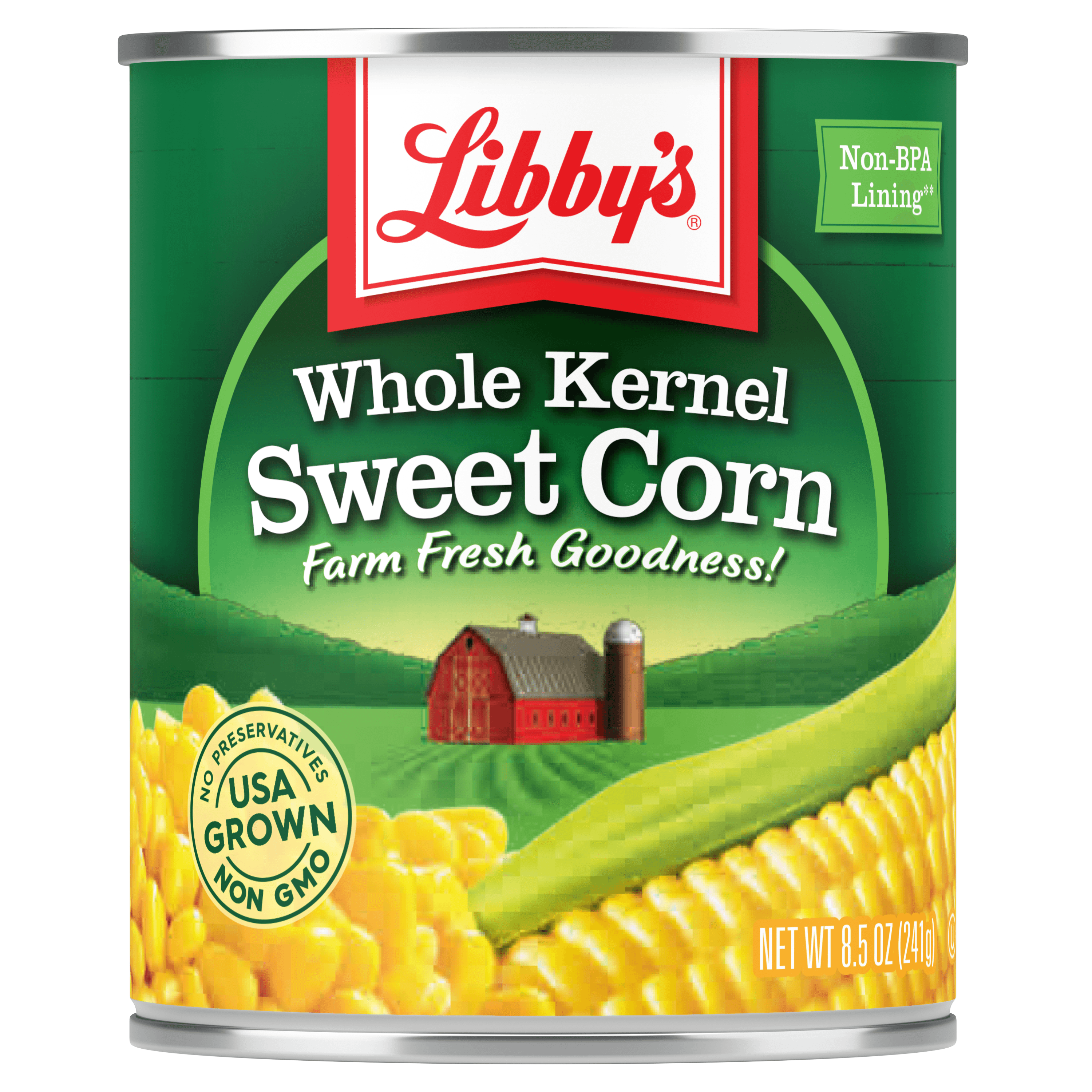 Whole Kernel Sweet Corn, 8.5 oz. Easy-Open