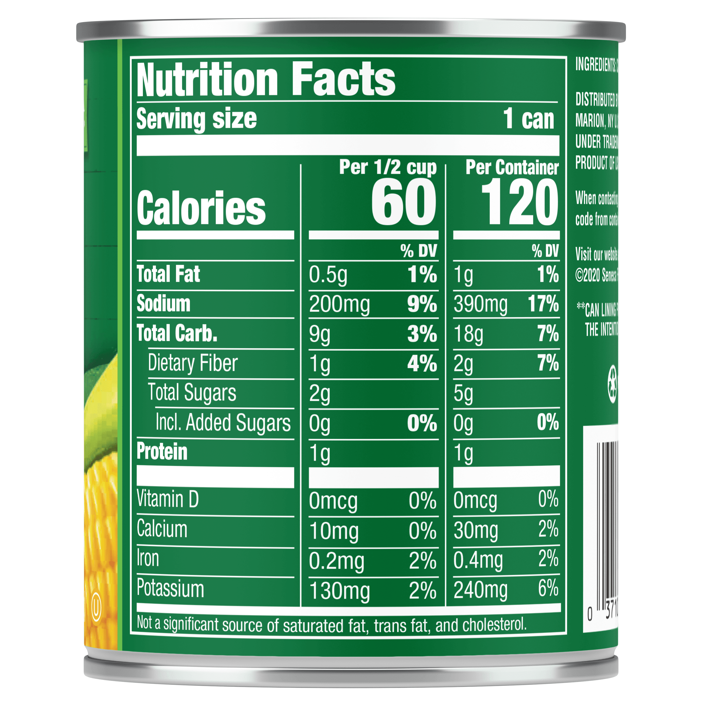 Whole Kernel Sweet Corn, 8.5 oz. Easy-Open