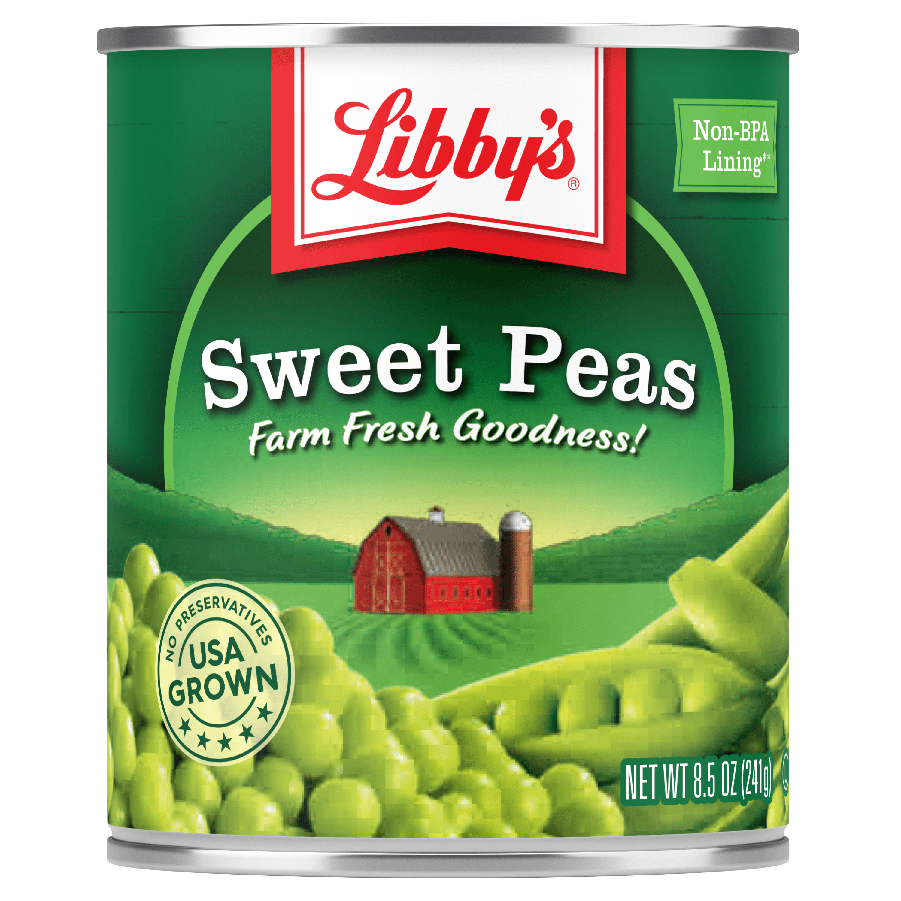 Sweet Peas, 8.5 oz. Easy-Open Can
