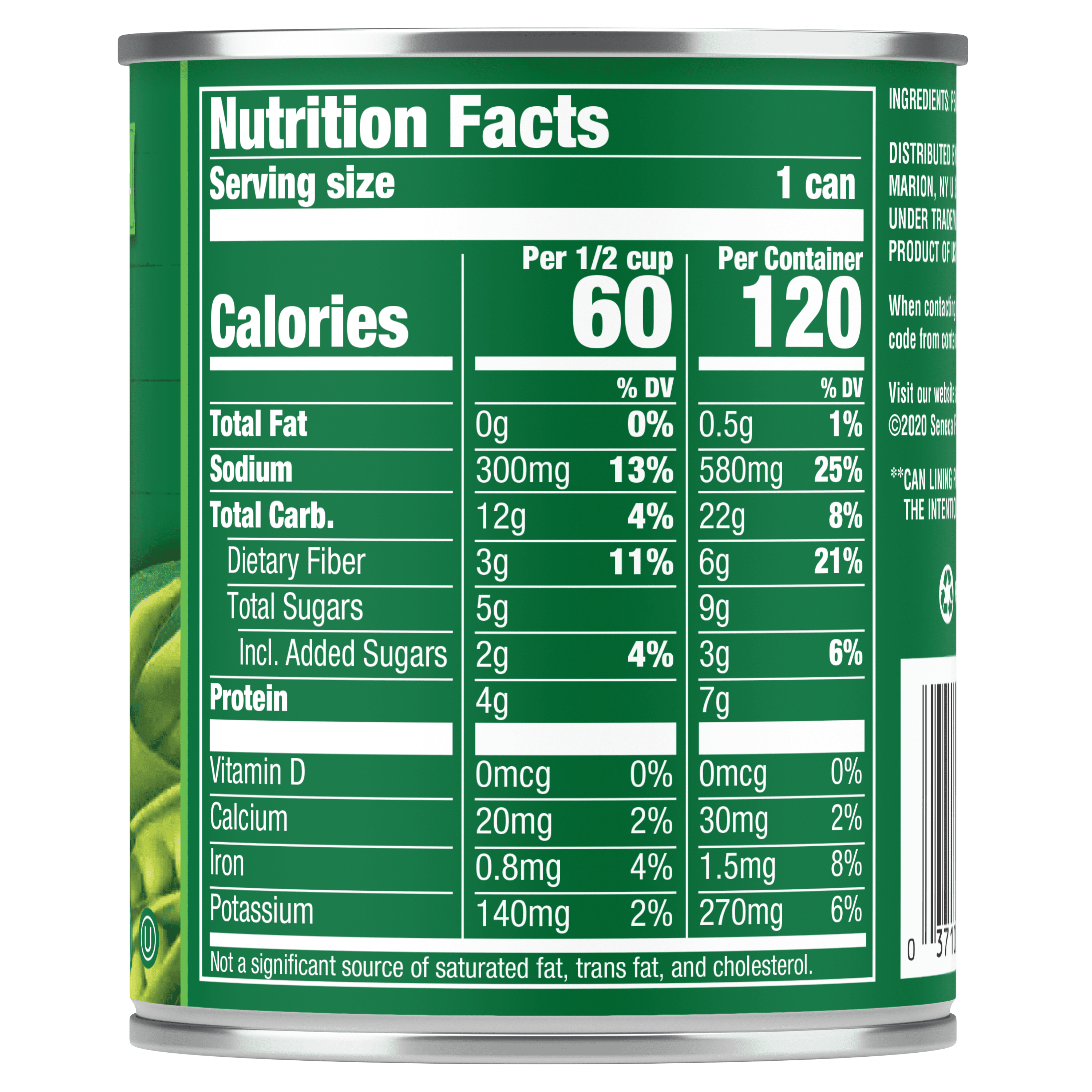 Sweet Peas, 8.5 oz. Easy-Open Can
