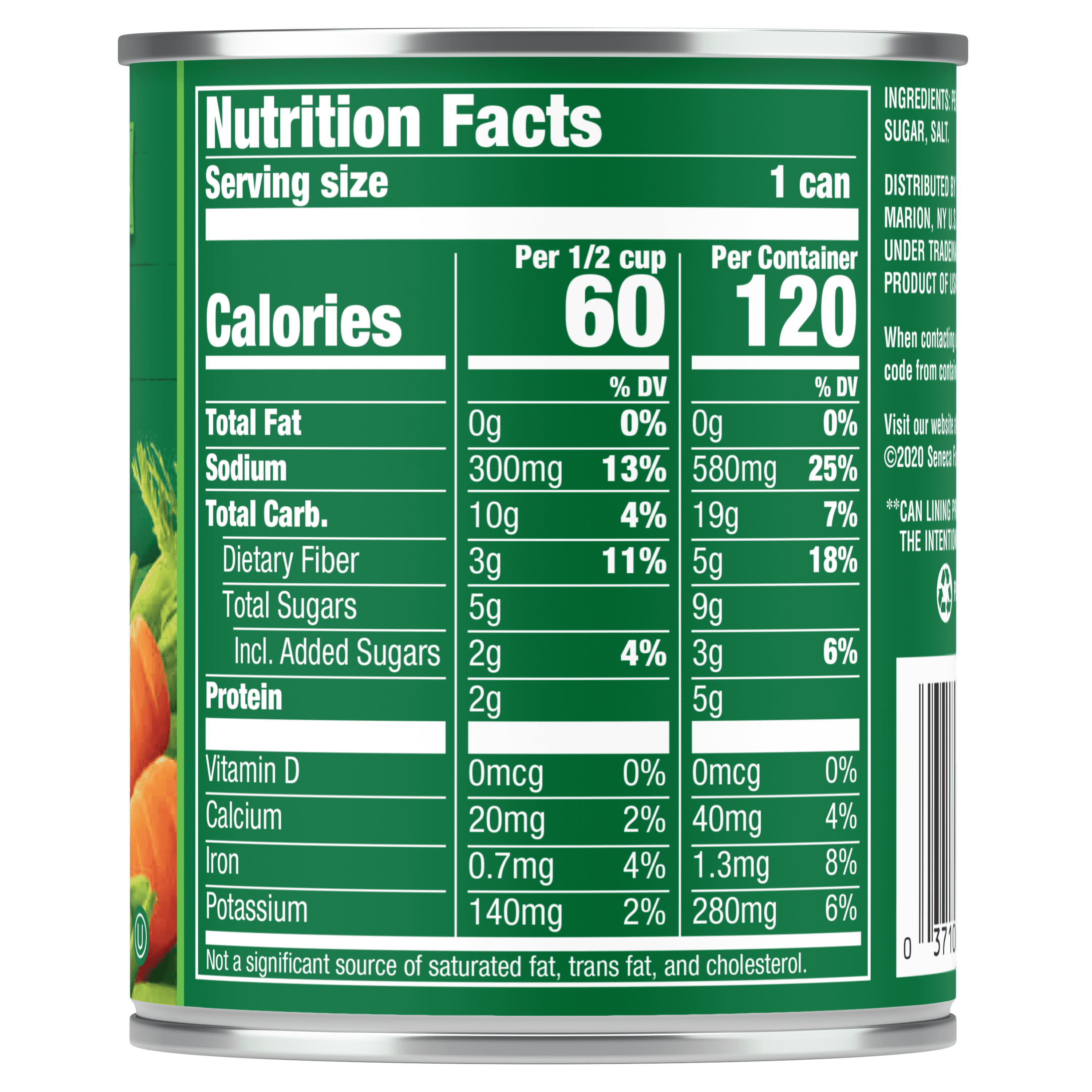 Peas & Carrots, 8.5 oz. Easy-Open Can