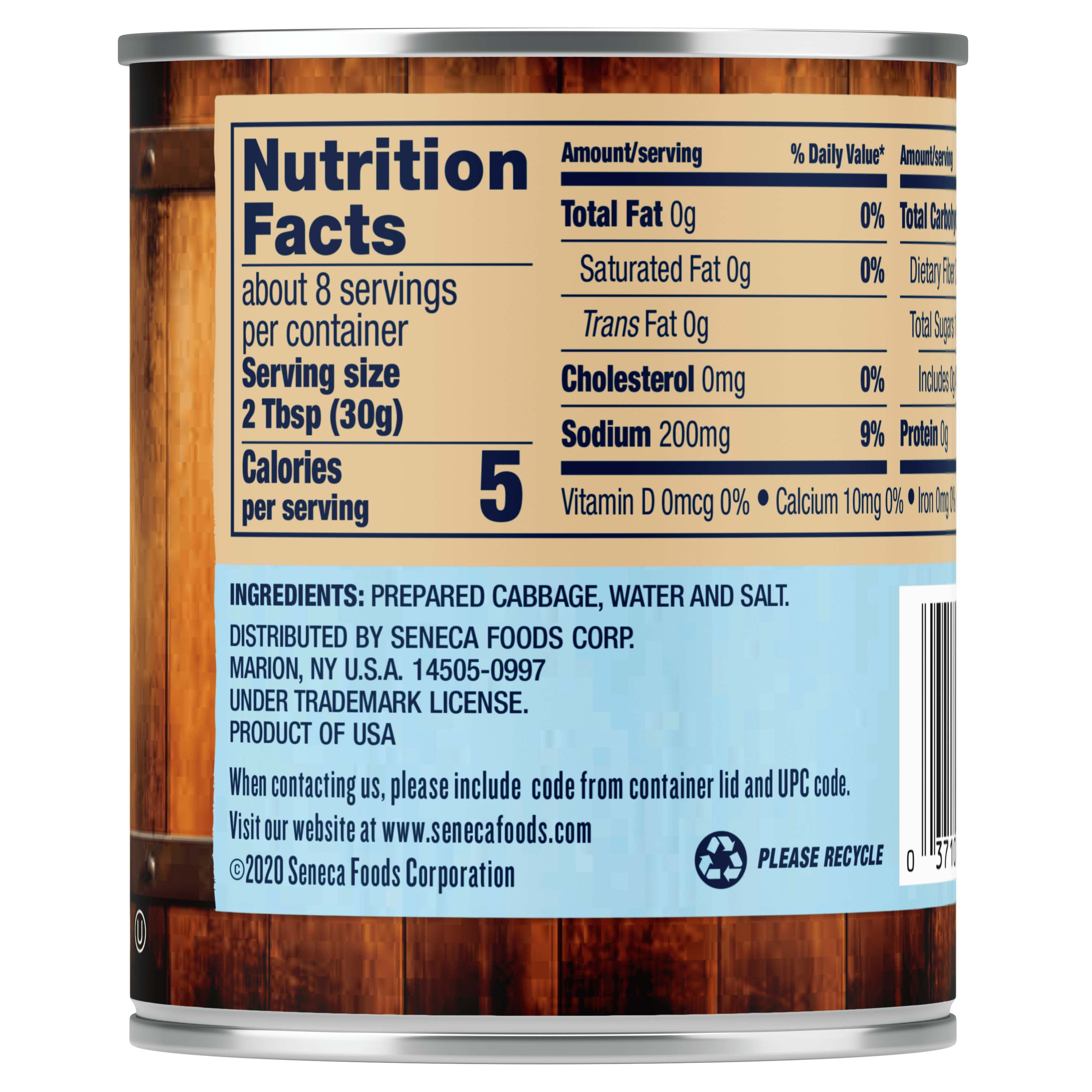 Crispy Sauerkraut, 8 oz.