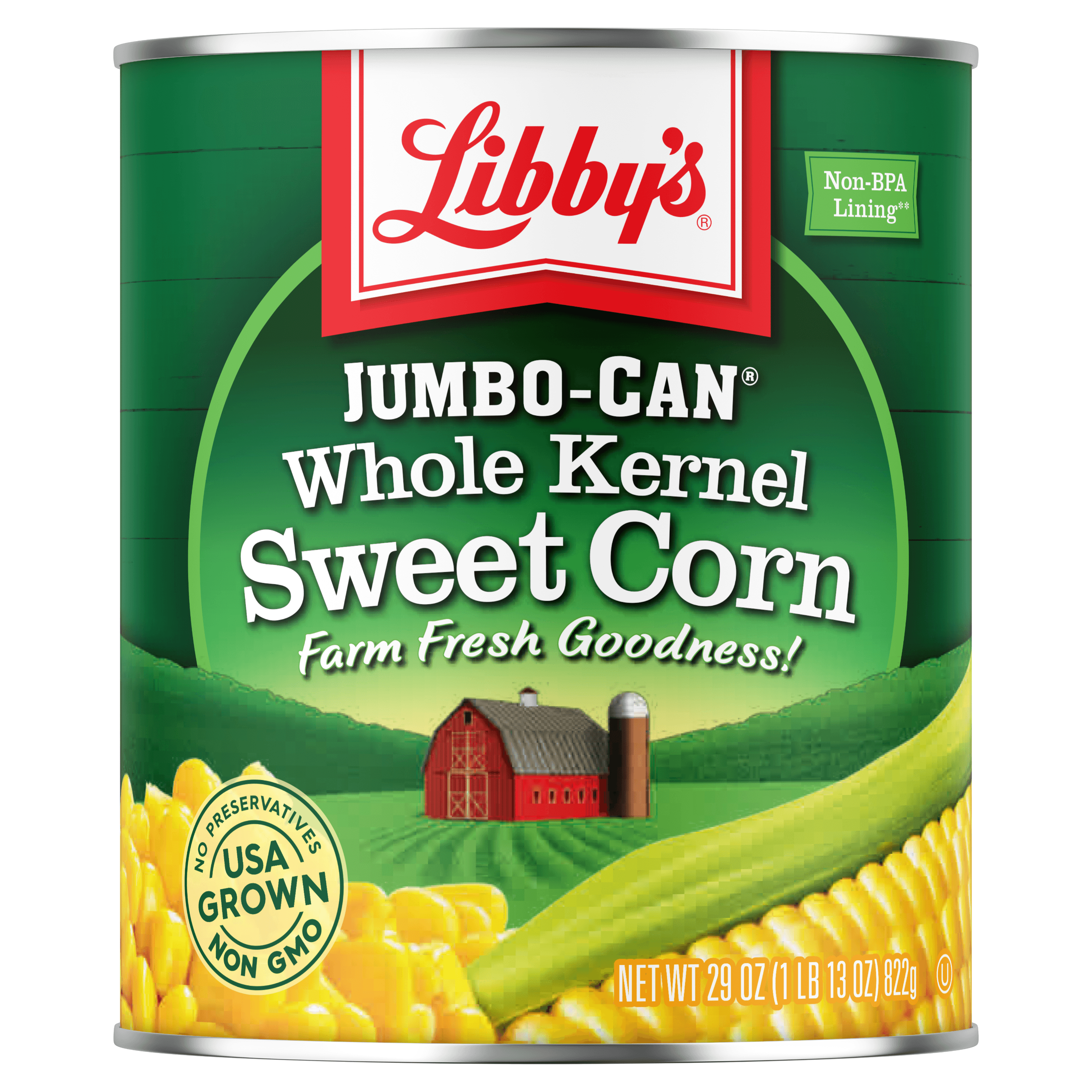 Libby's Whole Kernel Sweet Corn | 100% Sweet Corn | Naturally ...