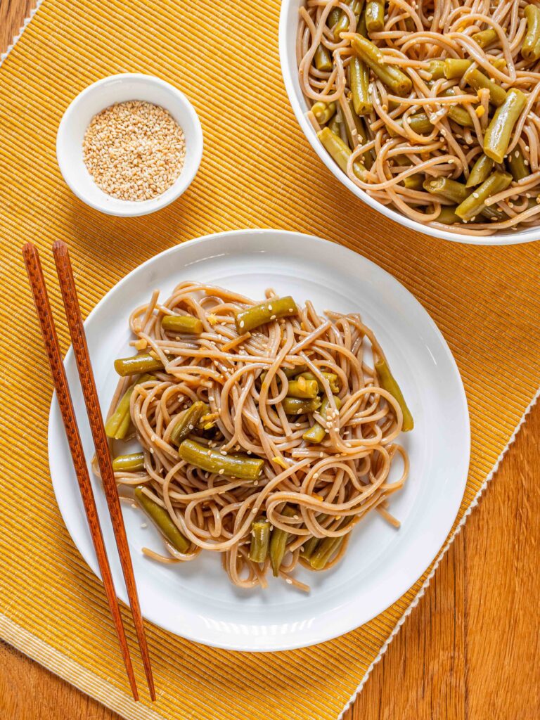 Soba Noodle and Green Bean Salad