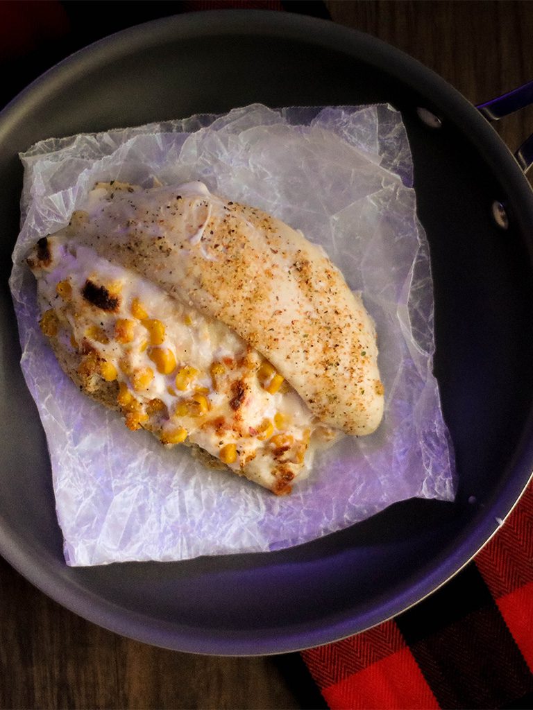 Spicy, Cheesy Corn-Stuffed Chicken - Libby's Vegetables