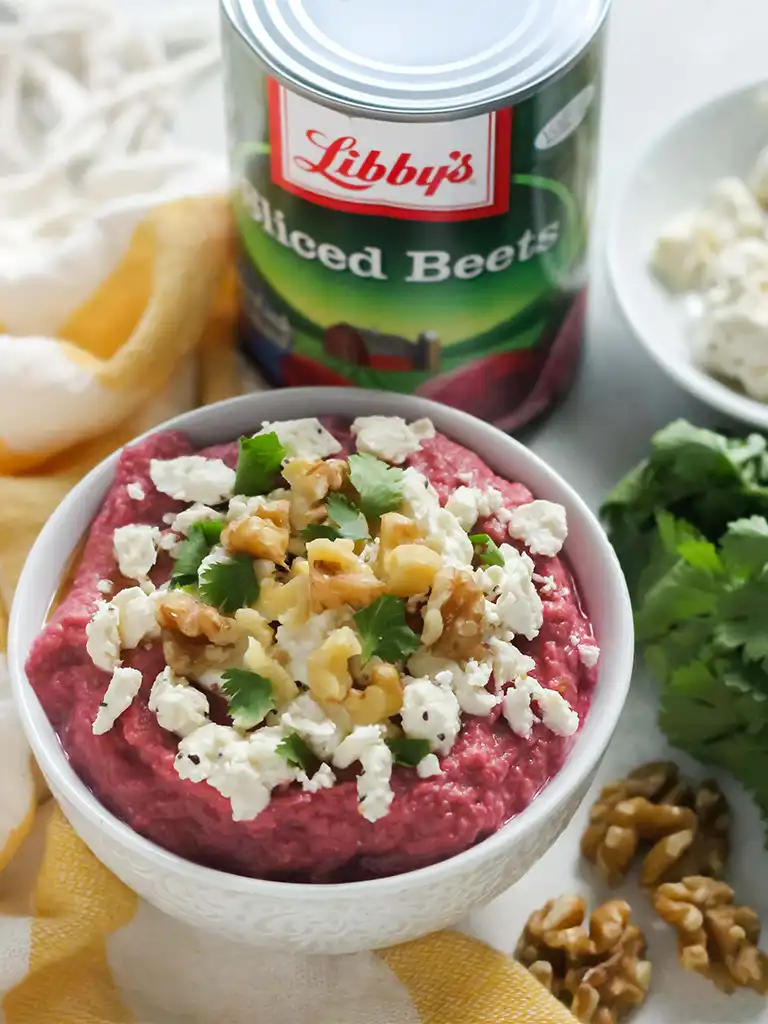 Loaded Beet Hummus