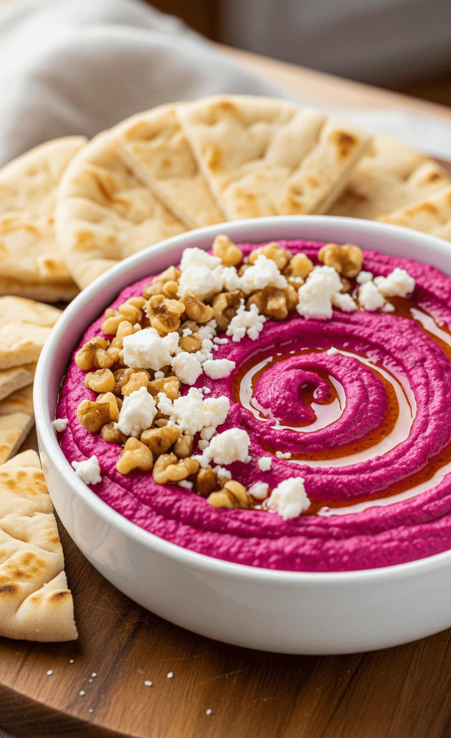 Loaded Beet Hummus