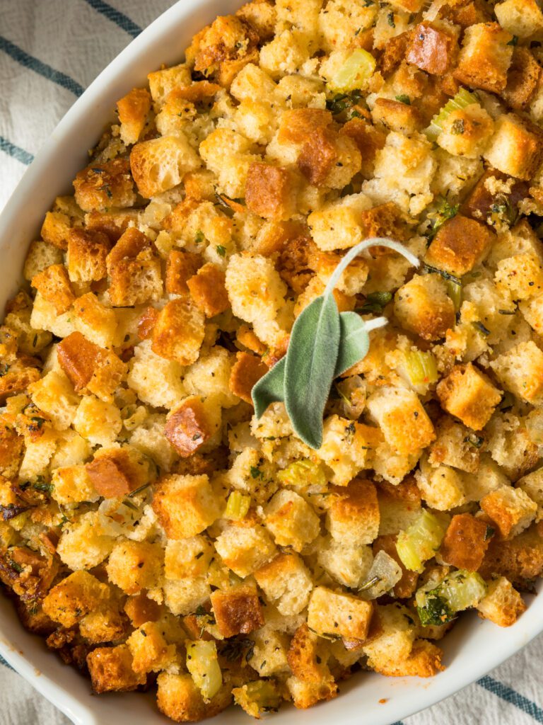 Herbed Cornbread and Sausage Stuffing