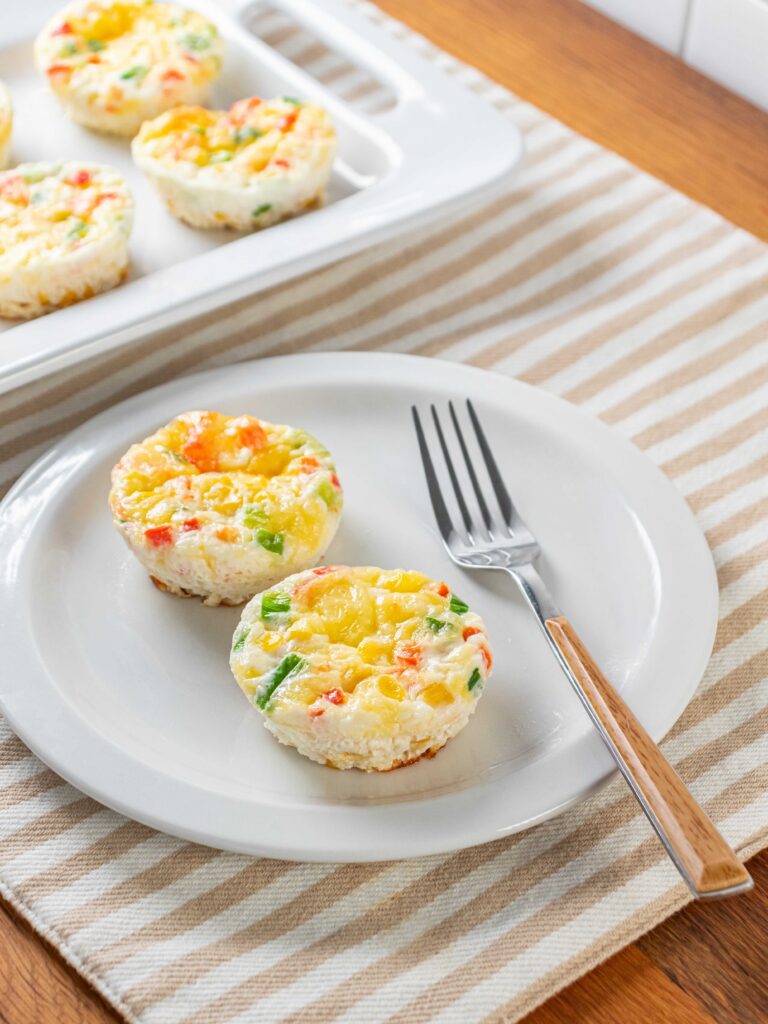 Corn & Cheese Egg Bites