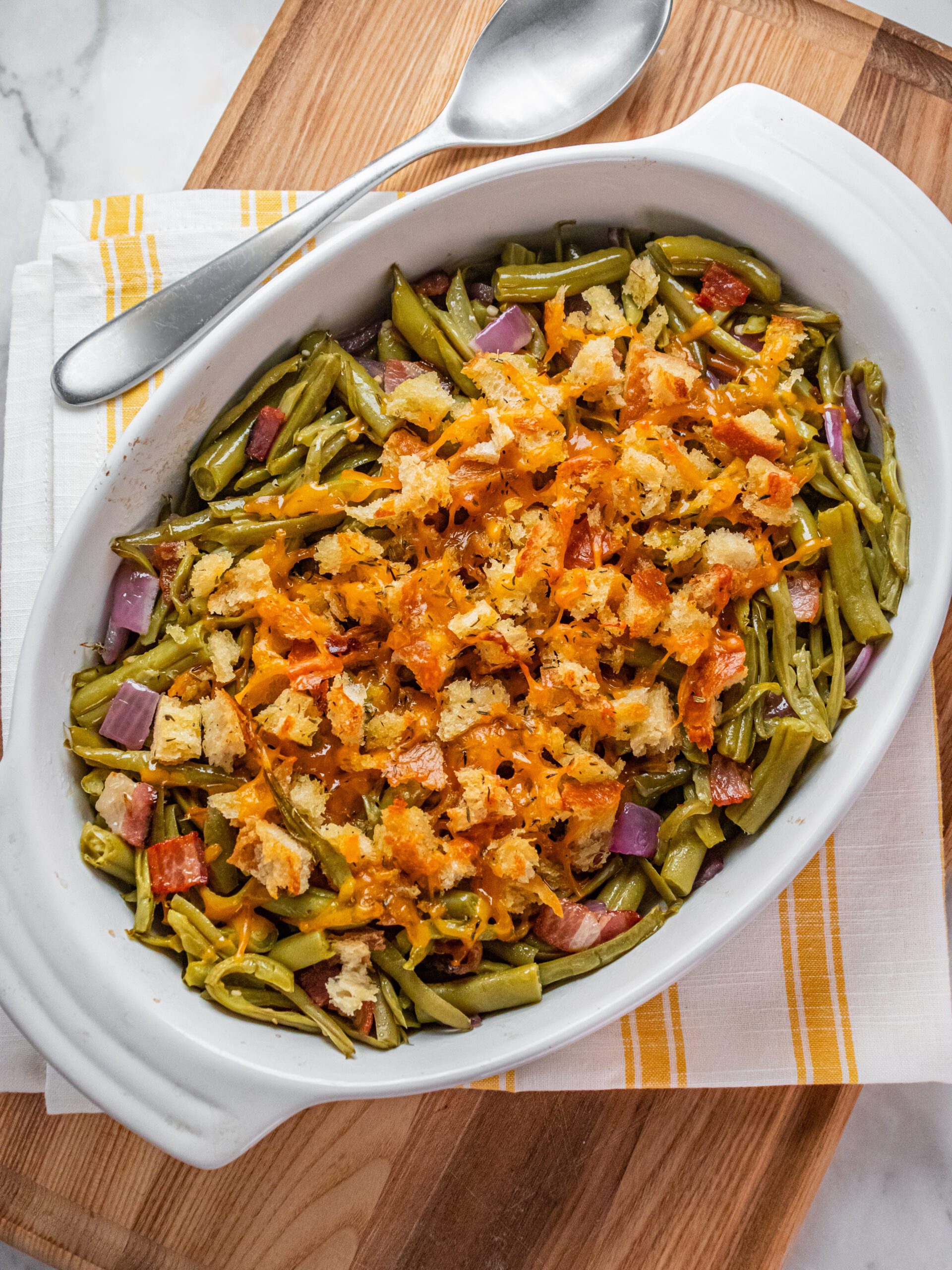 Green Bean Bacon Casserole
