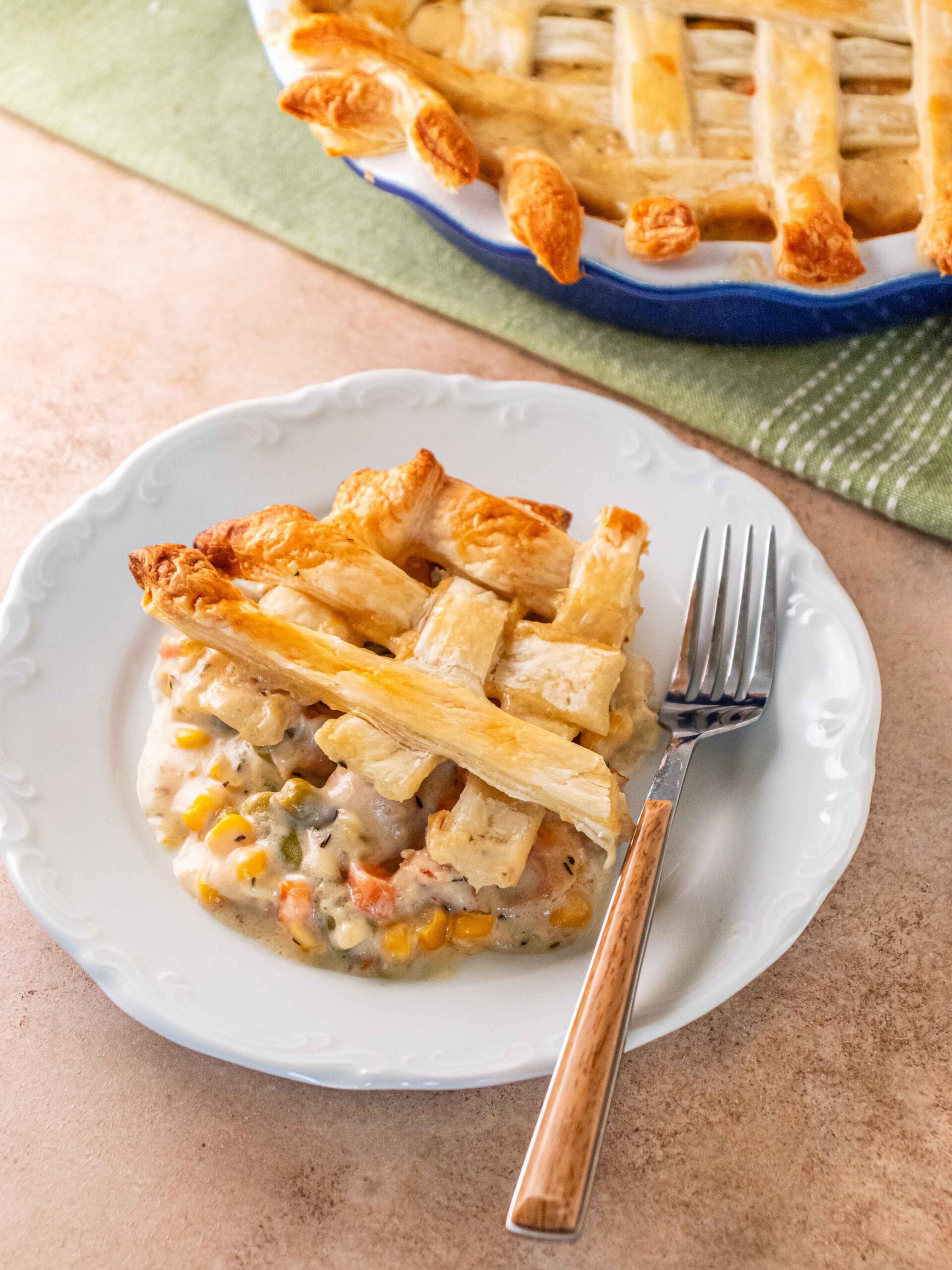 Puff Pastry Chicken Pot Pie