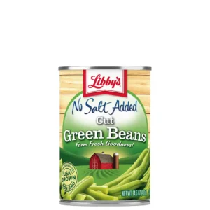 No Salt Added Cut Green Beans, 14.5 oz.