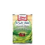 No Salt Added French Style Green Beans, 14.5 oz.