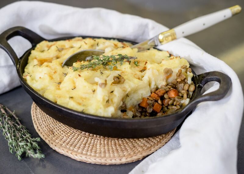 lentil shepherd's pie