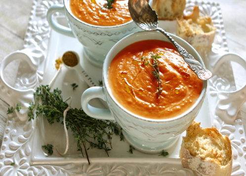 Carrot Coconut Soup