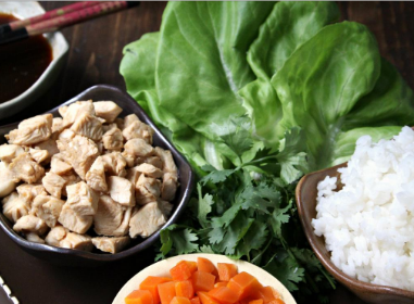 Easy Chicken Lettuce Wraps