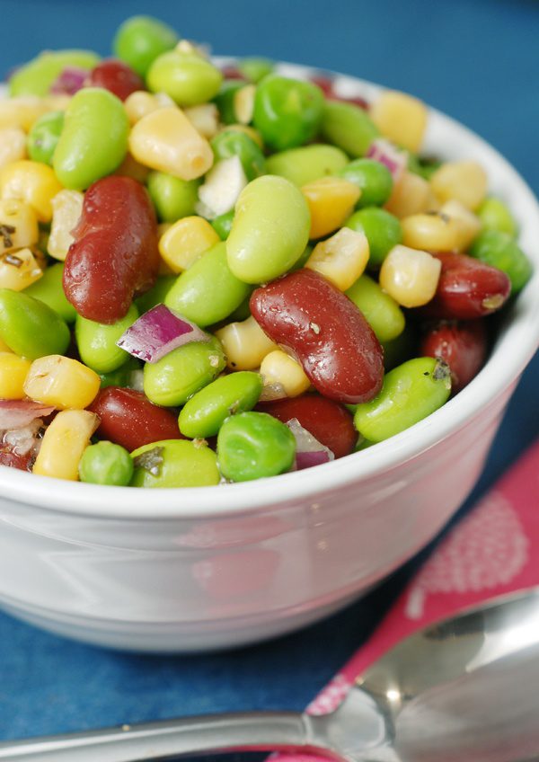 Bean & Corn Salad with Apple Cider Vinaigrette Libby's Vegetables