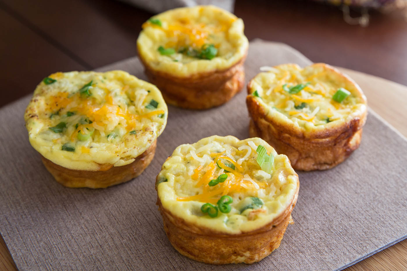 Mini Cheese Quiches