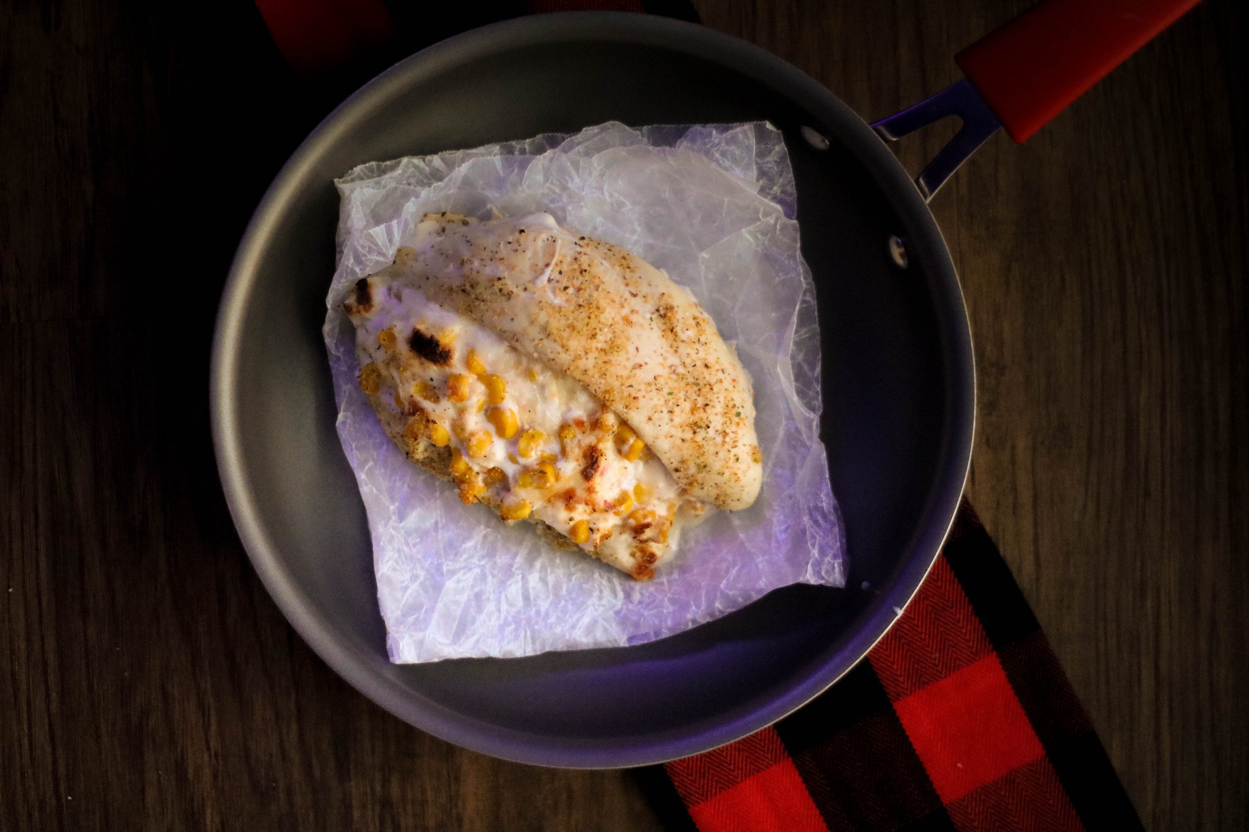 Spicy, Cheesy Corn-Stuffed Chicken
