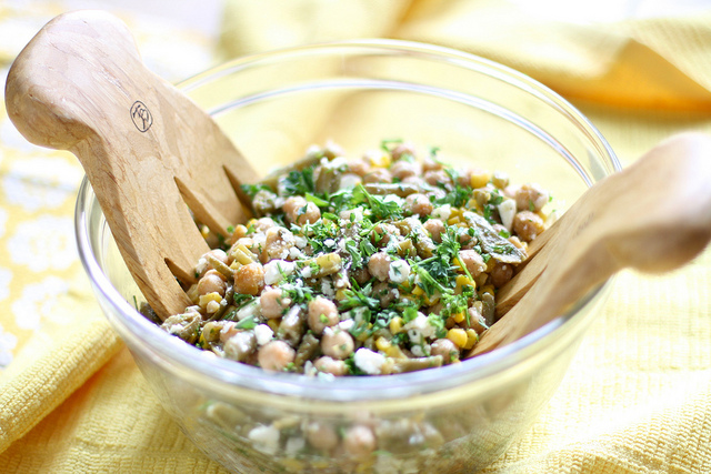 Summer Garbanzo Bean Salad