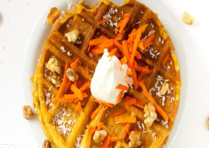 easy-carrot-cake-waffle