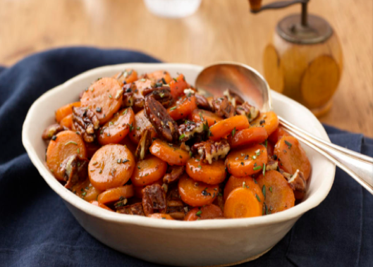 glazed-carrots-with-spicy-pecans