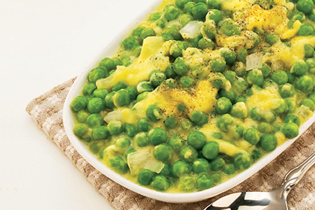 Summertime favorite - our peas are ready in July!