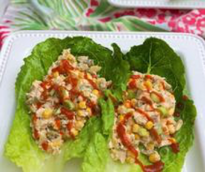 SpicyChickenLettuceWraps