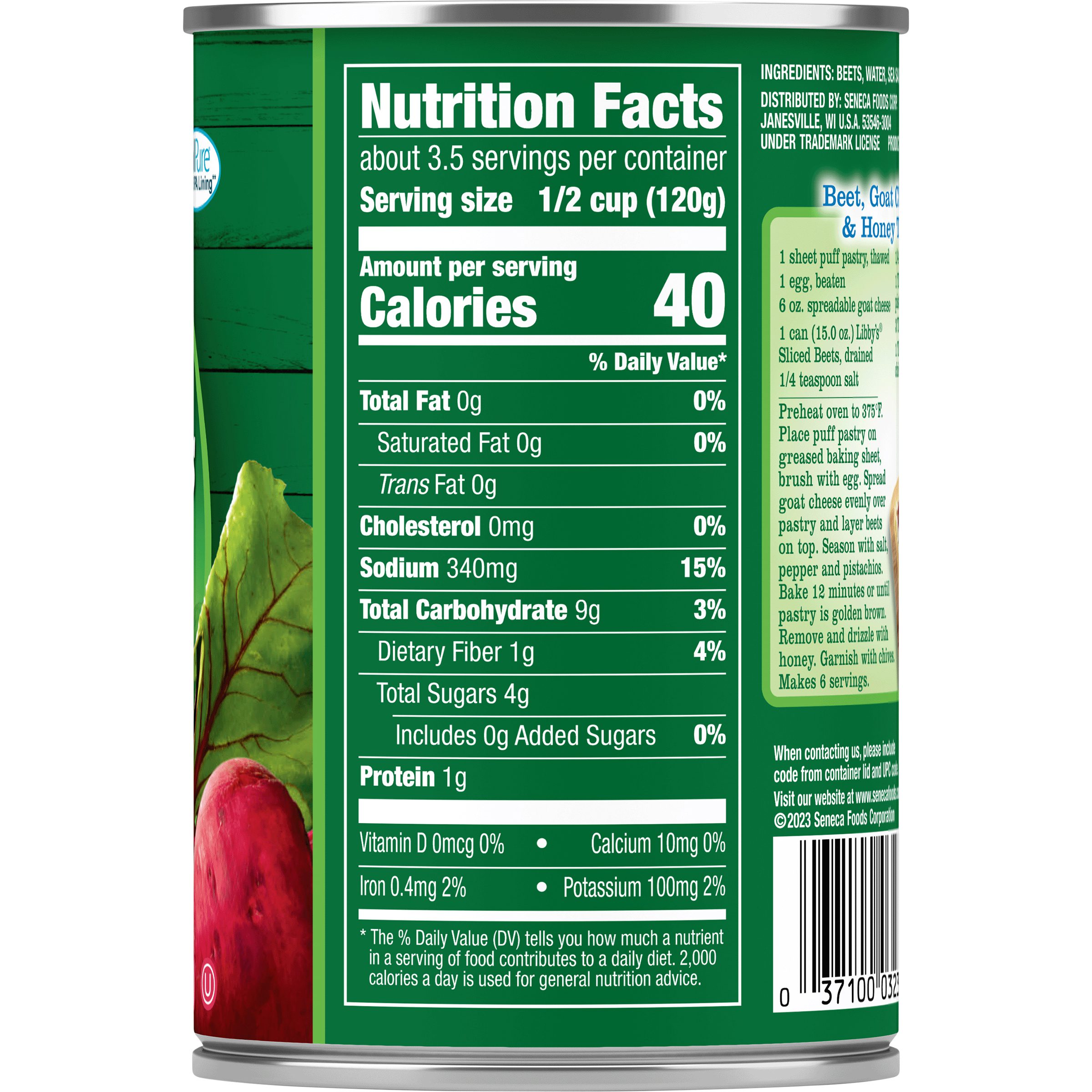 Sliced Beets, 15 oz.