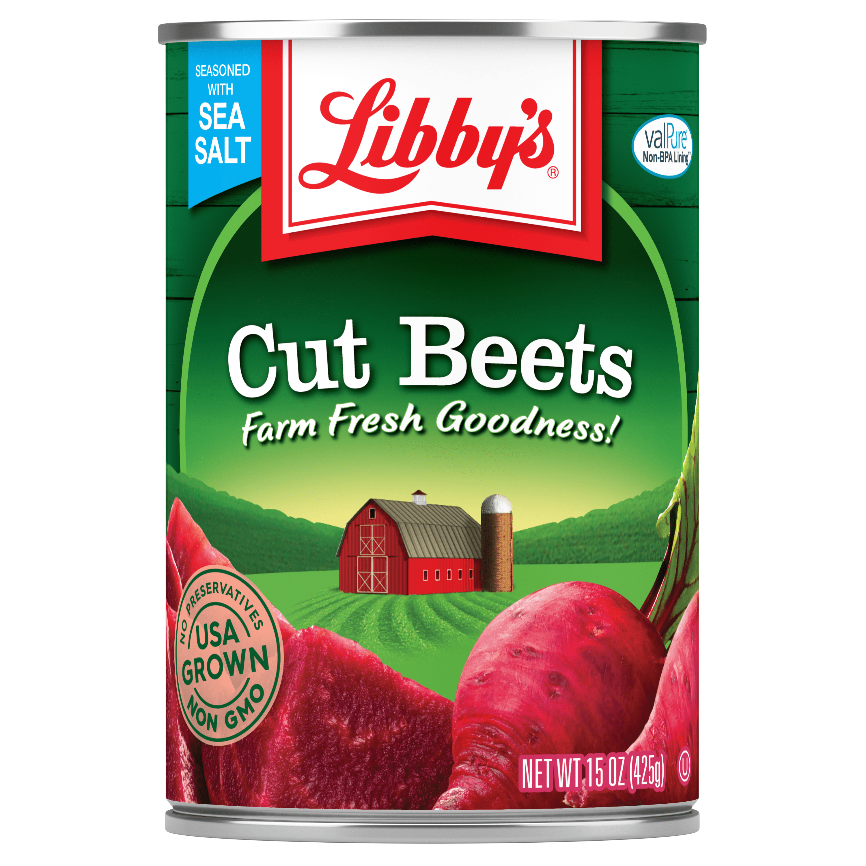 Cut Beets, 15 oz.