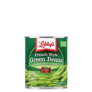 French Style Green Beans, 8 oz. Easy-Open Can