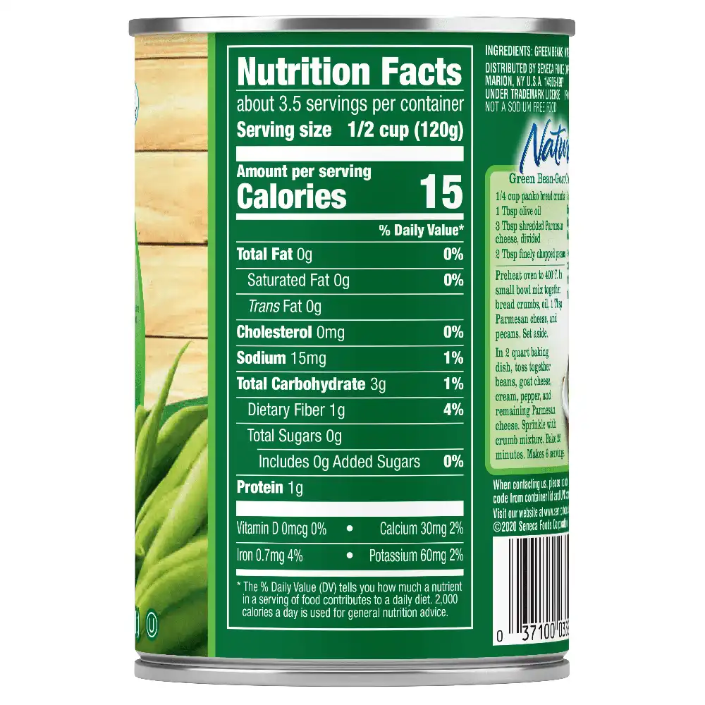 Naturals French Style Green Beans, 14.5 oz.
