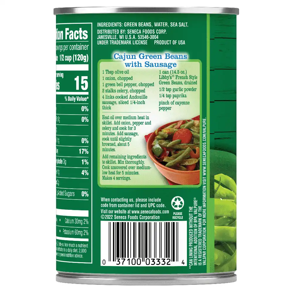 French Style Green Beans, 14.5 oz.