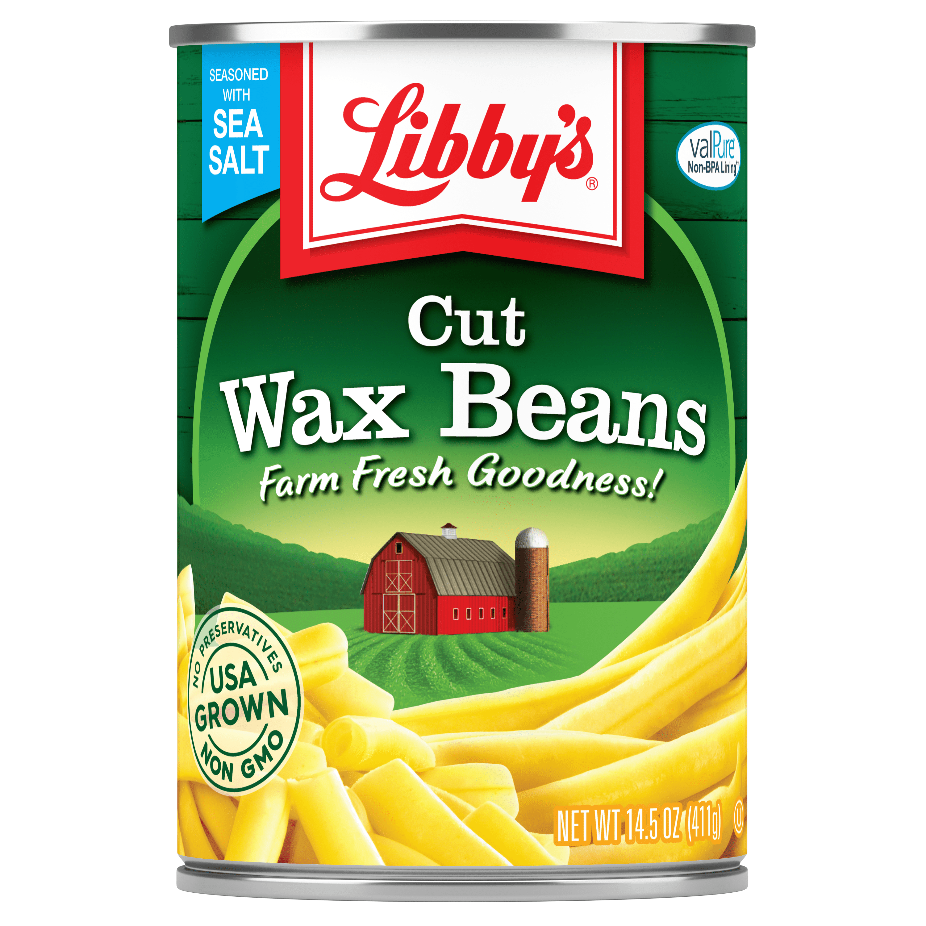Cut Wax Beans, 14.5 oz.