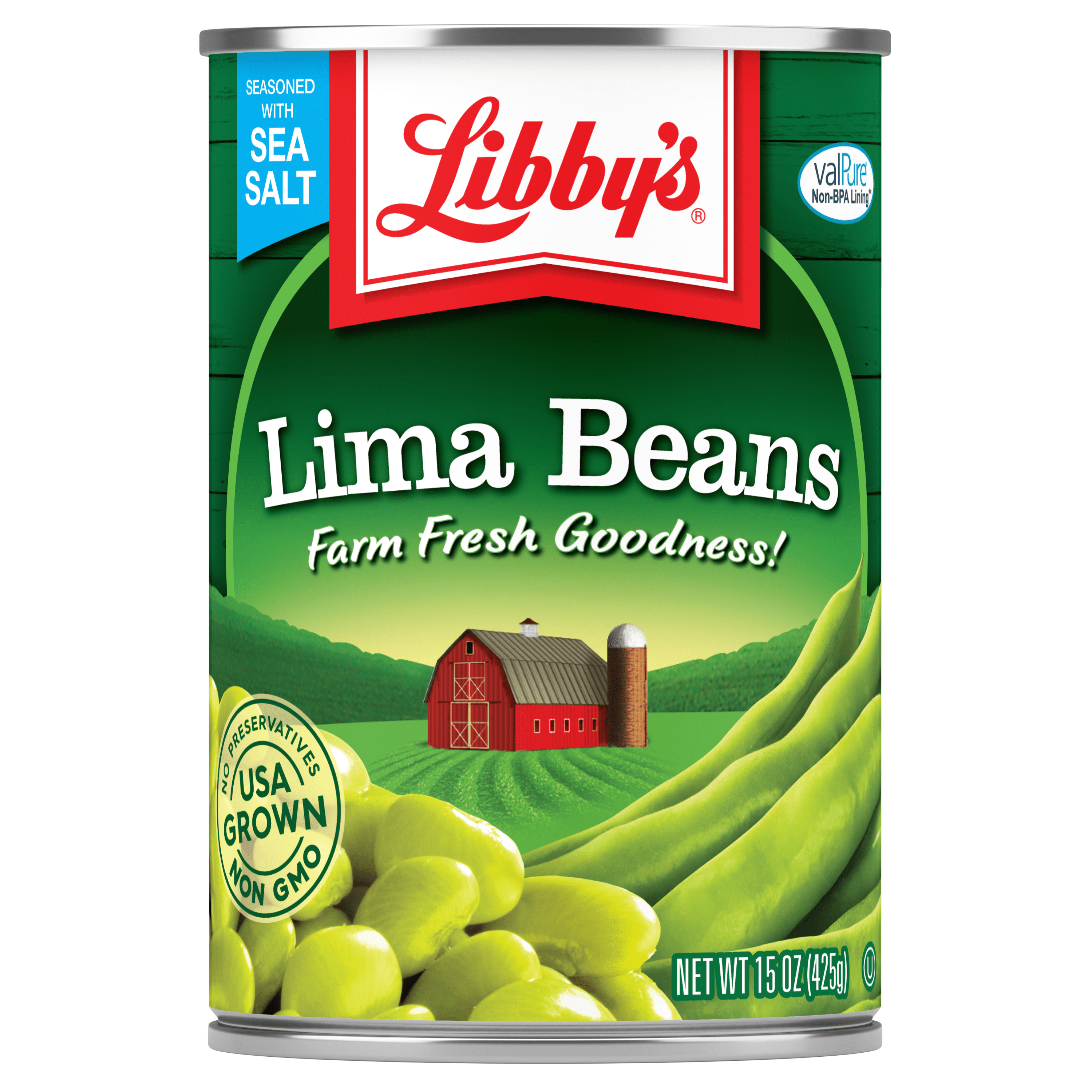 Lima Beans, 15 oz.