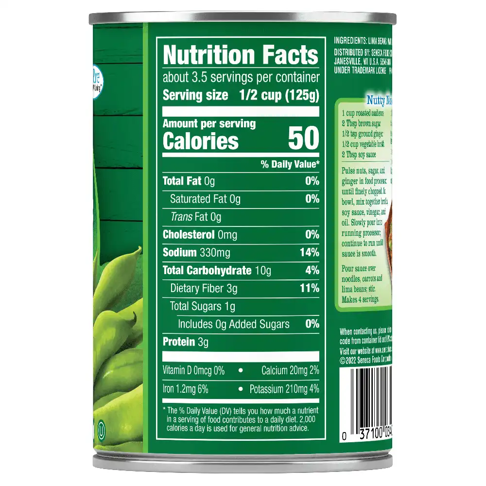Lima Beans, 15 oz.