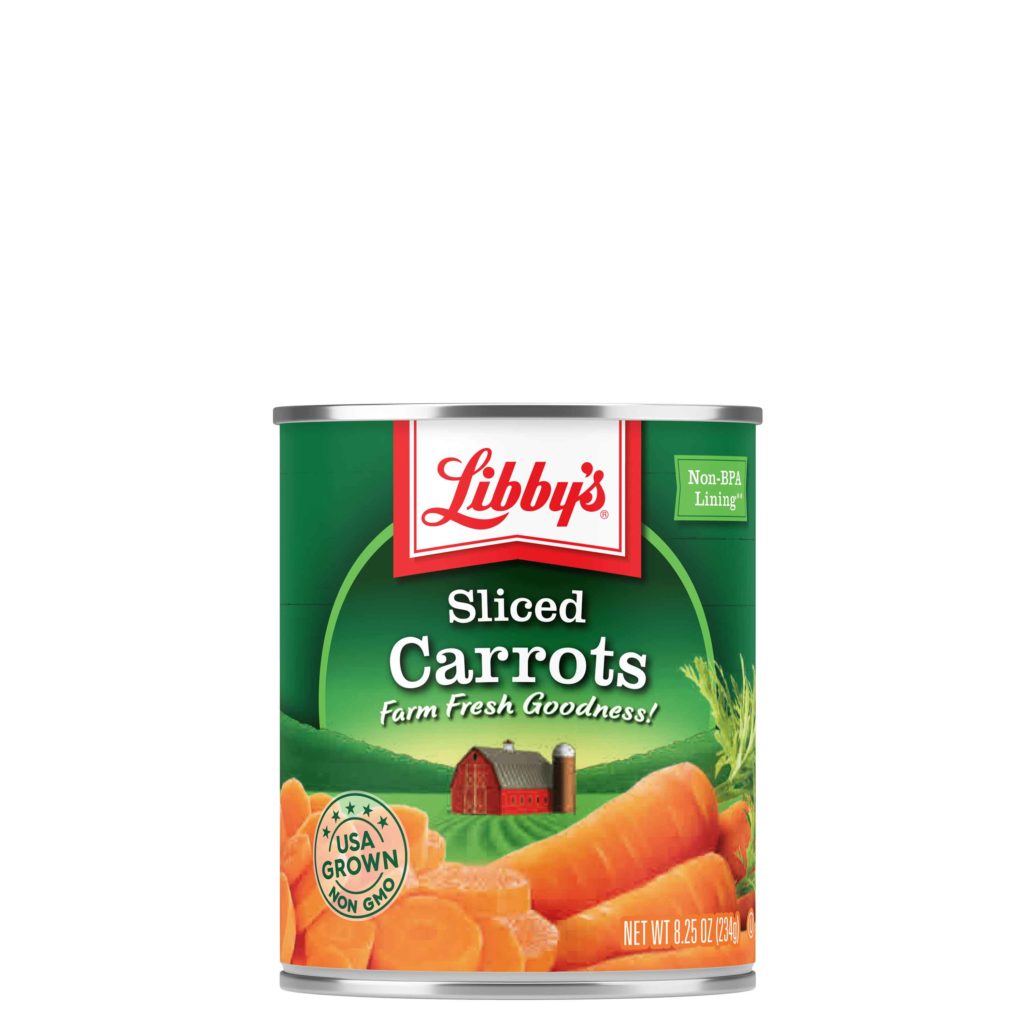 Sliced Carrots, 8.25 oz. Easy-Open Can