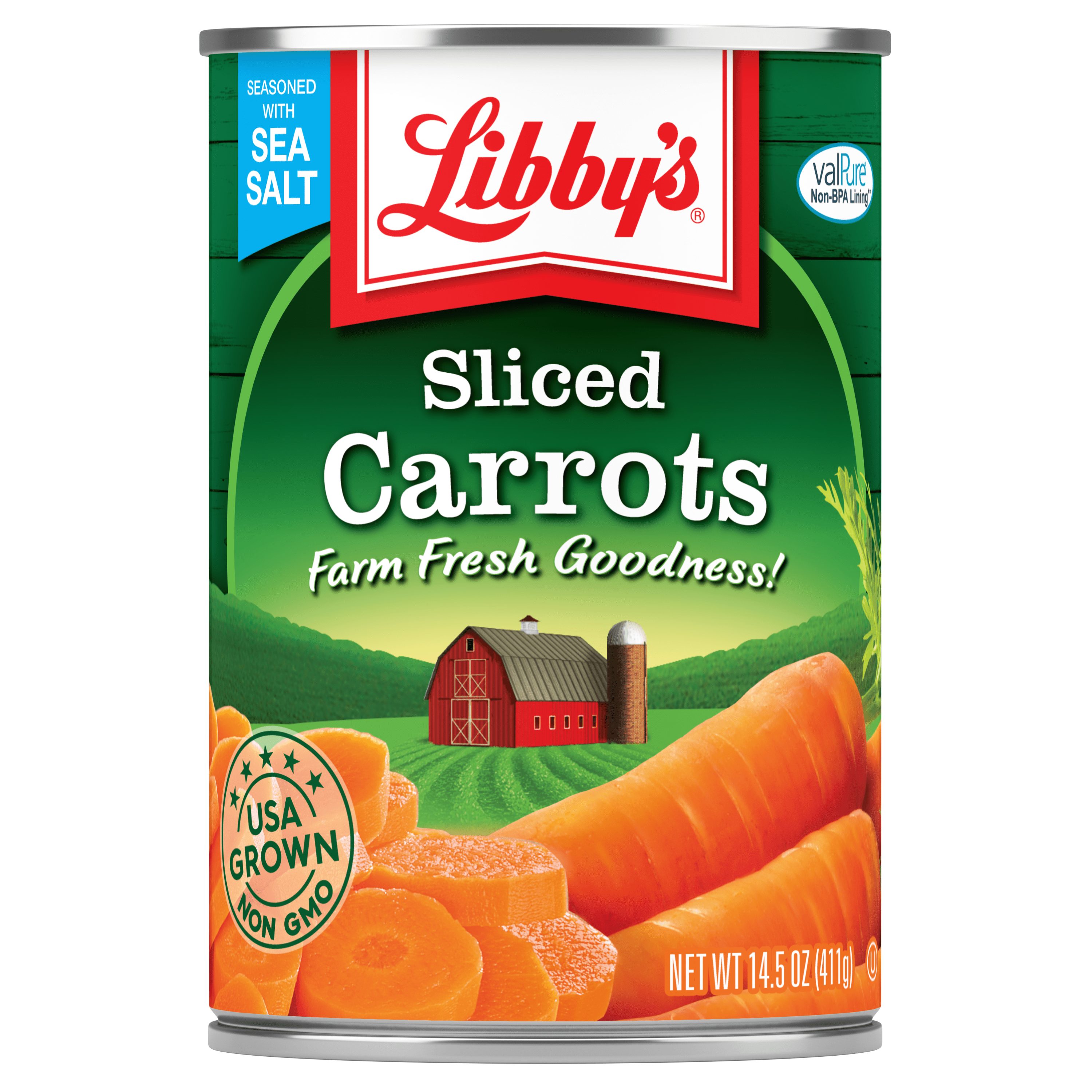 Sliced Carrots, 14.5 oz.