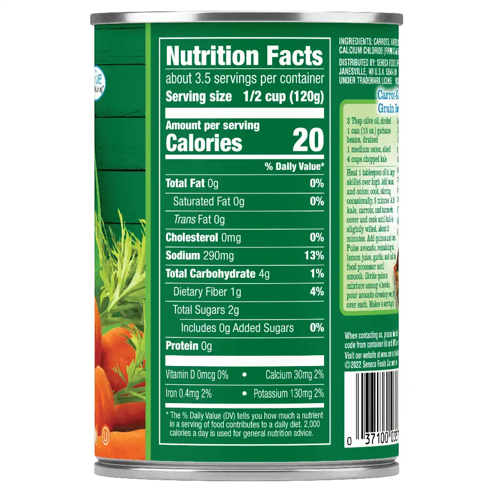 Sliced Carrots, 14.5 oz.